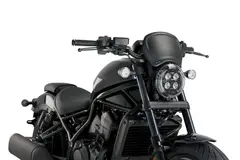 Puig Fly Screen | Matte Black | Honda C MX 1100 Rebel 2021&gt;