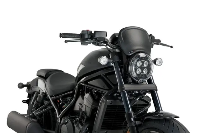 Puig Fly Screen | Matte Black | Honda C MX 1100 Rebel 2021> 