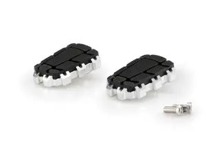 Puig Enduro 2.0 Footpegs | Silver