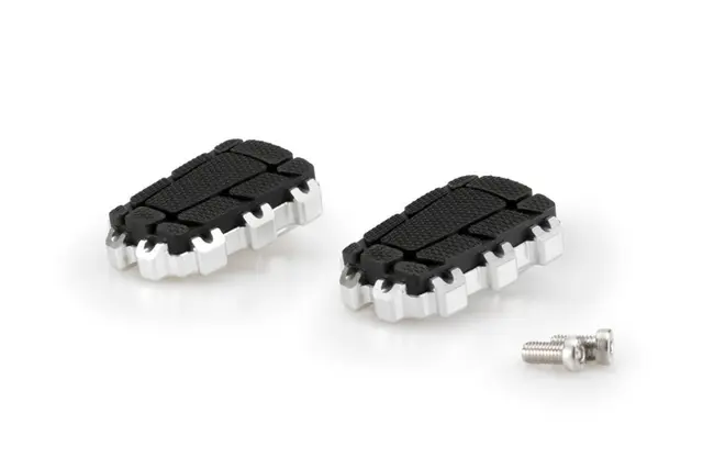 Puig Enduro 2.0 Footpegs | Silver 