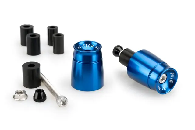 Puig Sport Bar Ends - Blå Aprilia Tuono V4 1100 Factory 2015>2020 