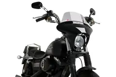 Puig Batwing SML Touring Screen | Light Smoke | Harley Davidson Dyna Street Bo