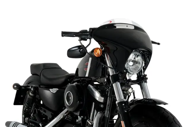 Puig Batwing SML Sport Screen | Clear | Harley Davidson Sportster Forty Eight 