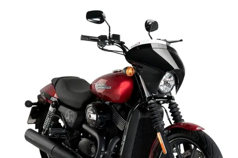 Puig Batwing SML Sport Screen | Clear | Harley Davidson Street 750 XG750 2017&gt;