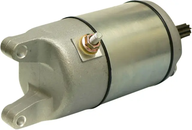 Parts Unlimited Starter Kawasaki/Suzuki Starter / Natural|Silver / Kawasaki/Suz 