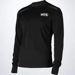 FXR Men's Tenacious Merino Longsleeve Black | S