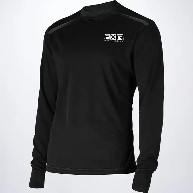 FXR Men's Tenacious Merino Longsleeve Black | S 