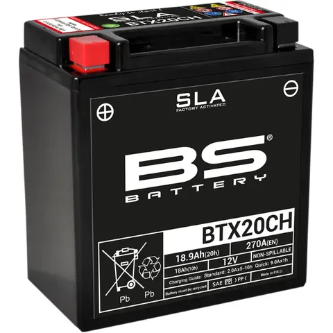 BS Battery BTX20CH 12V 270CCA