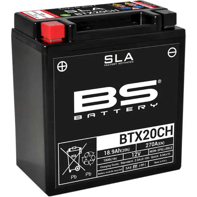 BS Battery BTX20CH 12V 270CCA 