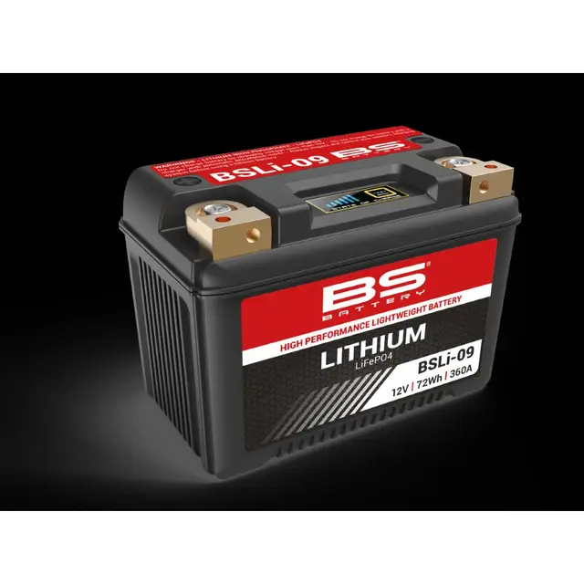 BS Lithium Batteri BSLI09 Tilsvarer YTX20CH-BS 
