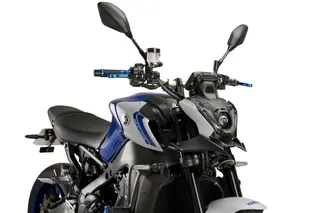 Puig Naked Downforce Spoilers | Matte B lack | Yamaha MT-09 2021&gt;
