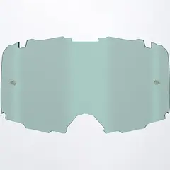 FXR Combat MX Enkelt Glass Med Pinner Clear