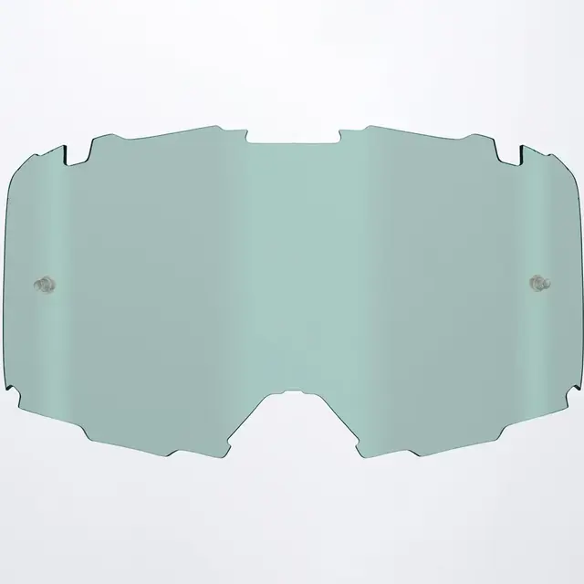 FXR Combat MX Enkelt Glass Med Pinner Clear 