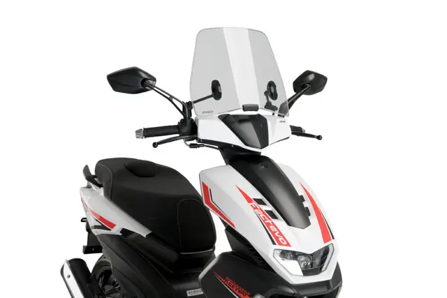 Puig Trafic Screen | Light Smoke | Keew ay Fact Evo 125 2022> 