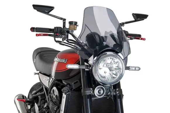 Puig Plus Screen | Light Smoke | Kawasa ki Z 900 RS 2017> 
