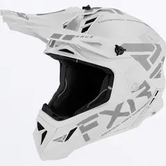 FXR Helium Prime Hjelm Hvit S Dobbel D-ring
