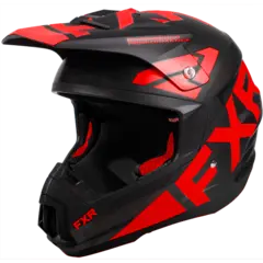 FXR Torque Team Hjelm Black/Red | XS