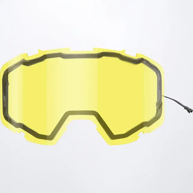FXR Maverick E-Brille Heated Dual Glass Yellow 