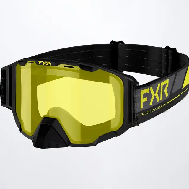 FXR Maverick MX Brille Black/Char/Hi Vis 
