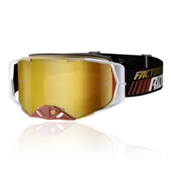 FXR Factory Ride Crossbrille Elite - Sort / Gull