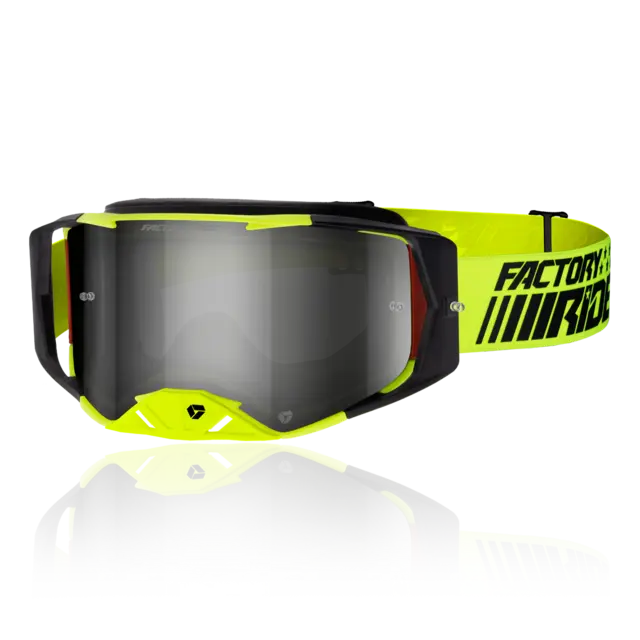 FXR Factory Ride Crossbrille Trigger - Gul og sort 