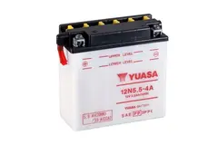 Originalt Yamaha/Yuasa batteri (12N5.5-4A)(Uten syre)