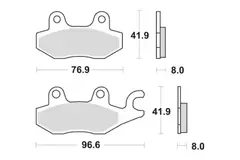 Sbs Bremseklosser Ceramic SBS 638HF