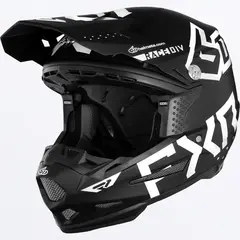 FXR 6D ATR-2 Hjelm Black/White | L