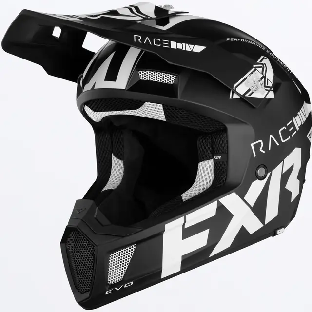 FXR Clutch Evo Hjelm White | M 
