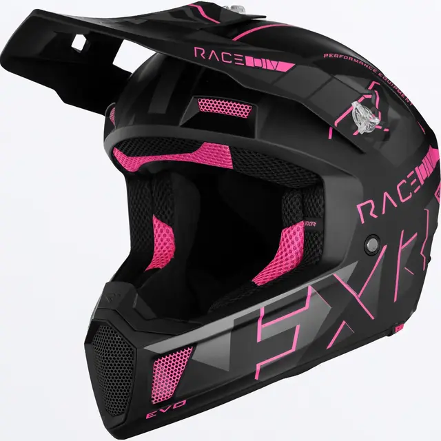 FXR Clutch Evo Hjelm Electric Pink | M 