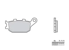 Brembo Sinter Bremseklosser Bak 07HO36SP