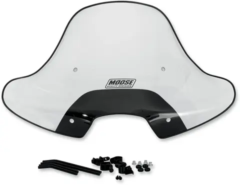 Moose Utility Windshield Atv Cutout Windshield With Headlight