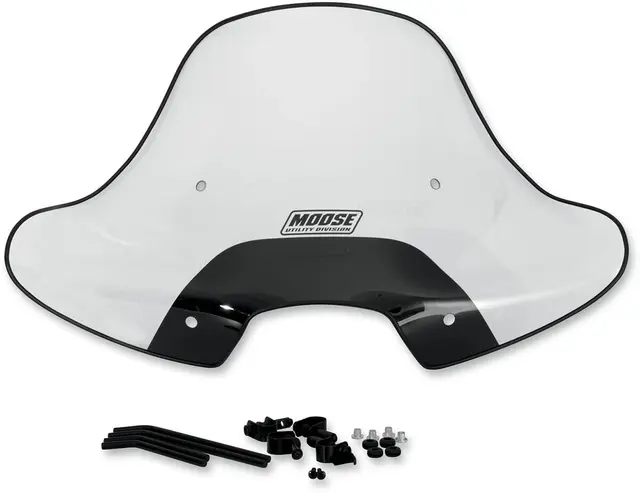 Moose Utility Windshield Atv Cutout Windshield With Headlight 