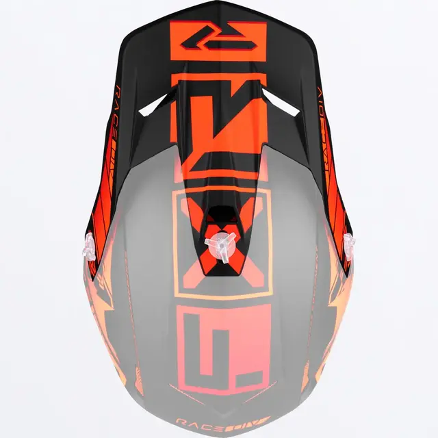 FXR Clutch Evo Hjelm Skygge Orange 