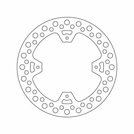 Brembo ORO Bremseskive bak CRF250+450 R/RX/X 