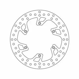 Brembo Oro Bremseskive Fram KTM 260 mm