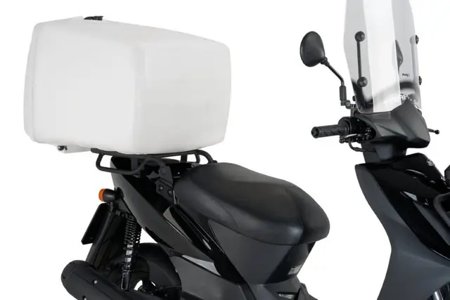 Puig Mega Box 100L with Lock | White 