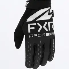 FXR Reflex MX Hansker Black/White | XL