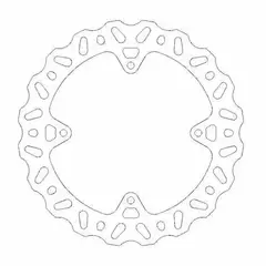 Moto-Master Nitro Bremseskive Bak Ktm Sx85/Husqvarna Tc85