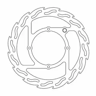 Moto-Master Flame Bremseskive Fram KTM SX 85/ Husq. Tc85