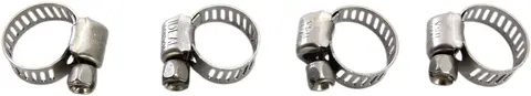 Moose Racing Clamp Hose Ss 6-16Mm 4Pk Hose Clamps 6-16Mm 4-Pack