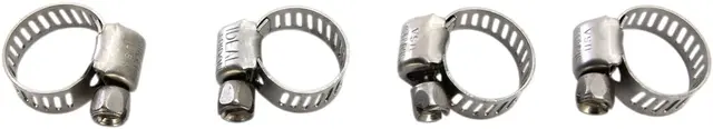 Moose Racing Clamp Hose Ss 6-16Mm 4Pk Hose Clamps 6-16Mm 4-Pack 