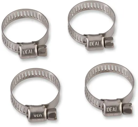 Moose Racing Clamp Hose Ss 13-32Mm 4Pk Hose Clamps 13-32Mm 4-Pack