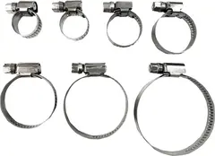 Parts Unlimited Hose Clamp Embossed 8-12 Hose Clamp Embossed 8-12