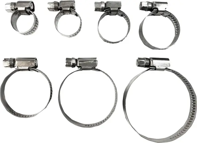 Parts Unlimited Hose Clamp Embossed 8-12 Hose Clamp Embossed 8-12 