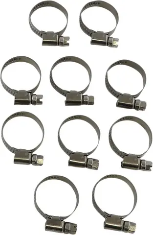 Parts Unlimited Hose Clamp Embossed 16- Hose Clamp Embossed 16-27