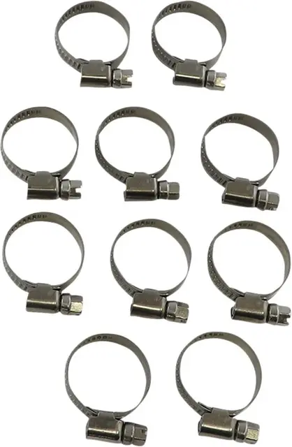 Parts Unlimited Hose Clamp Embossed 16- Hose Clamp Embossed 16-27 