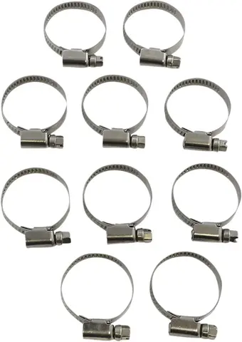 Parts Unlimited Hose Clamp Embossed 20- Hose Clamp Embossed 20-32