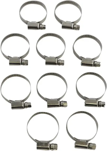 Parts Unlimited Hose Clamp Embossed 20- Hose Clamp Embossed 20-32 