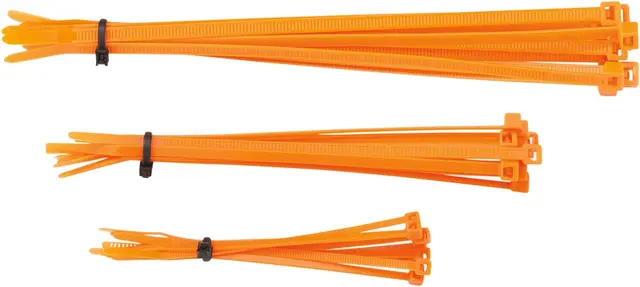 Moose Racing Cable Ties Or 30Pk Cable Ties 4" | 6" | 8" Orange 30-Pack 